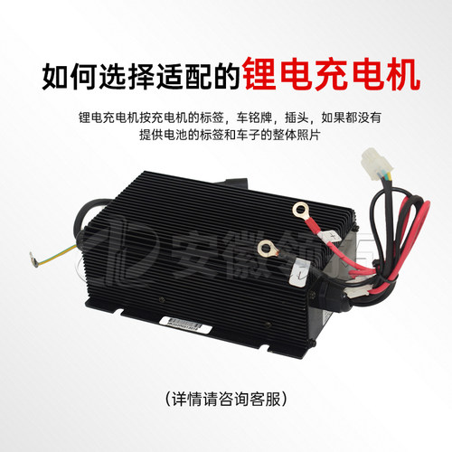 中力2代小金刚电动搬运车充电器24V/10A内置车载铅酸电池充电机 - 图1