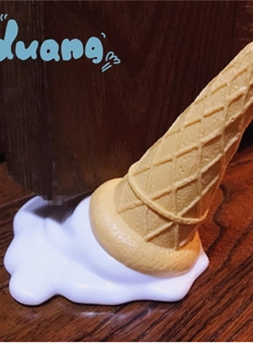 跨境热卖 雪糕门档 冰淇淋门阻逼真道具家居装饰品摆件冰淇淋门卡