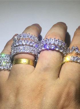 Wholesale Eternity Band Promise ring 925 Sterling silver