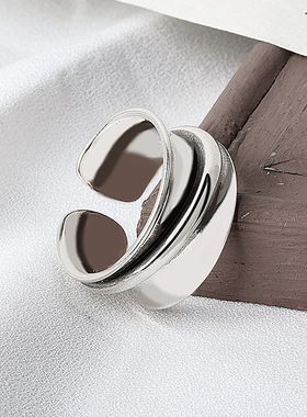 2024 New Fashion Punk Style Gold Skull Fantasy Ring For