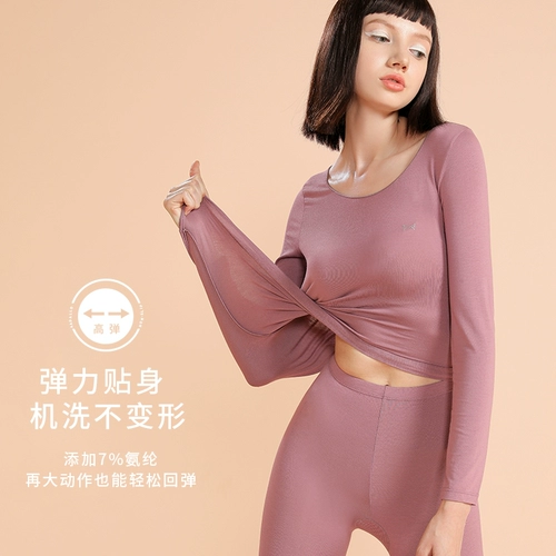 Удерживающее тепло бархатное нижнее белье, тонкое термобелье, штаны, зимний комплект