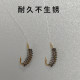 The bait does not fall off the hook, small spring, silver, bighead carp, special hand rod, fish hook line assembly accessories, fish hook, fish spring bait holder