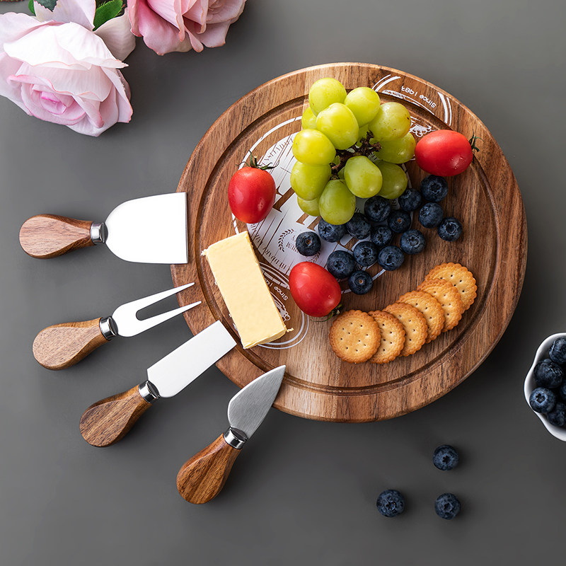 套装木芝士板盒牛排刀叉餐盘cheese board奶酪露营摆盘黄油刀西餐,淘宝优惠券,粉丝福利购,淘宝优惠卷