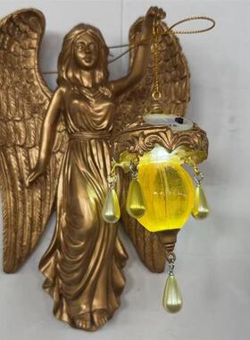 跨境新品Mermaid Wall Lamp创意航海波希米亚海洋美人鱼艺术壁灯