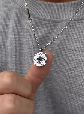 ONEPART第三宇宙精制钛钢项链