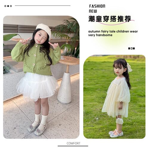 真皮女童公主鞋2026春秋新款儿童爱莎水晶鞋宝宝软底小皮鞋配礼服 - 图1
