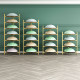 Mr. Tie's wave speed ball storage rack is multi-layered and foldable
