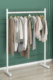 Floor-standing bedroom bedside coat rack for household balcony