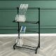 Metal badminton racket tennis racket display storage rack
