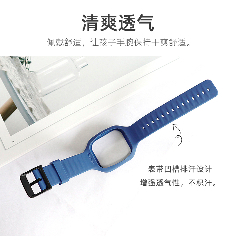 适用小米米兔2/3/3C/4/4X/4C/5C/6X儿童电话手表表带米兔3表带米兔6表带贴膜挂脖套替换腕带硅胶表链通用配件,淘宝优惠券,粉丝福利购,淘宝优惠卷