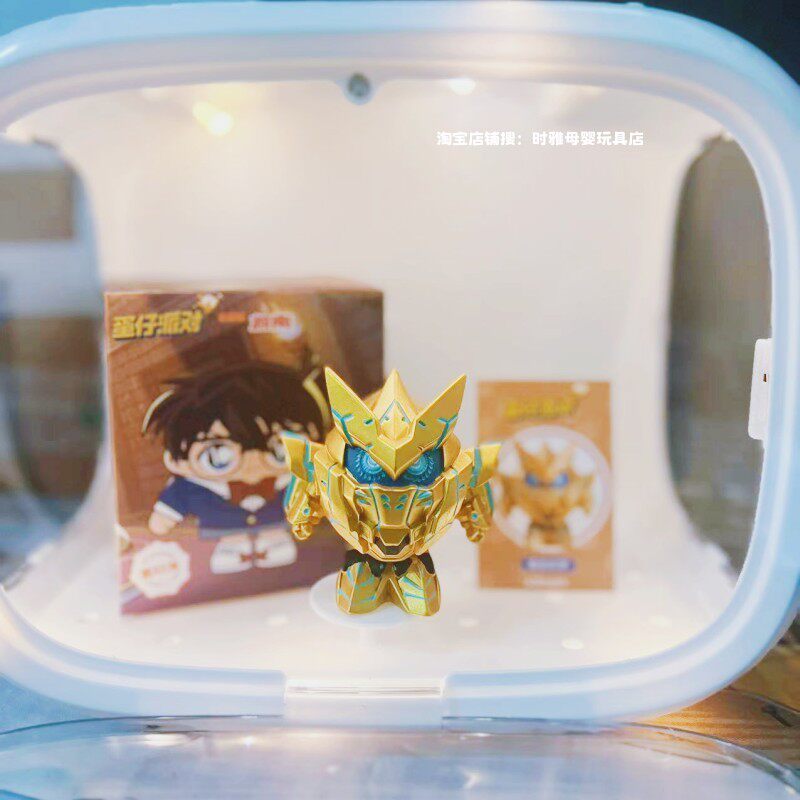 蛋仔派对盲盒游戏周边手办黄金机甲小学生可爱男孩子摆件生日礼物