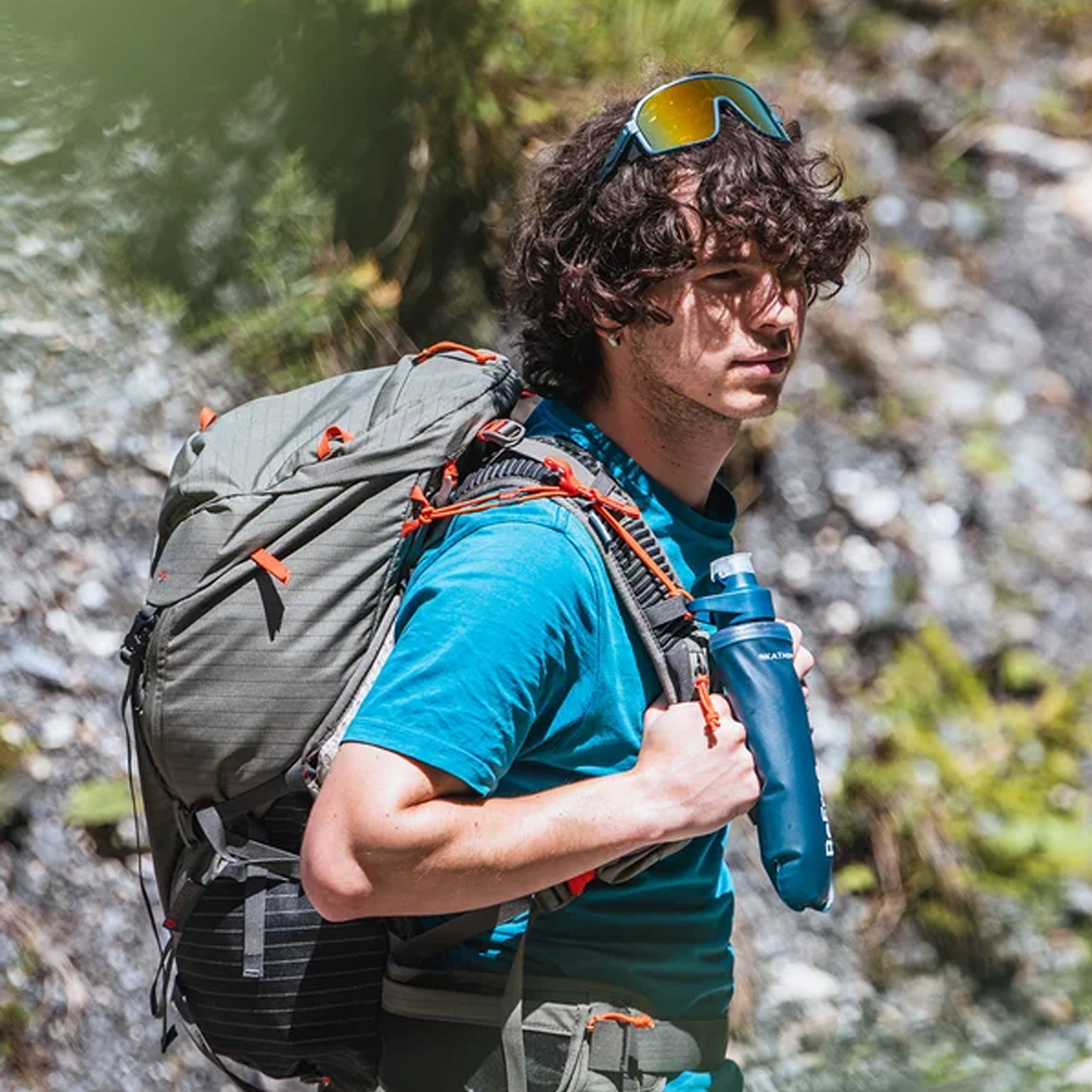 瑞士康迪BeFree AC 0.5L蓝色户外折叠净水袋 登山徒步便携滤水壶 - 图2