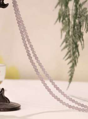 美域圆珠手串多圈手链和田玉天然