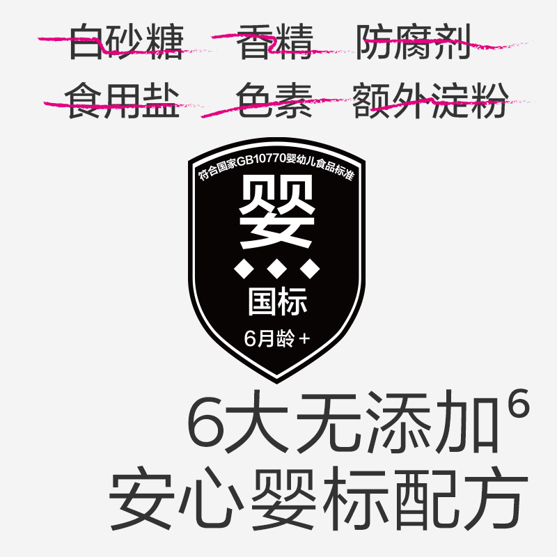光合星球宝宝胚芽米粥辅食粥吸嘴袋婴儿营养速食外出便携即食出行