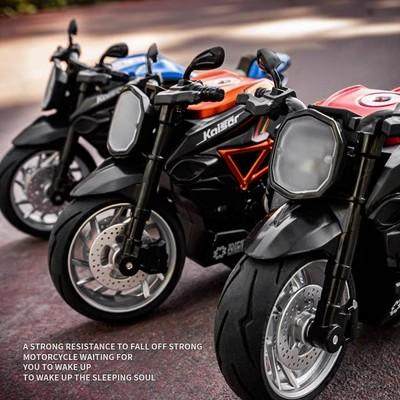 仿真杜卡迪摩托车合金车模型回力声光机车赛车男孩儿童玩具车礼物,淘宝优惠券,粉丝福利购,淘宝优惠卷