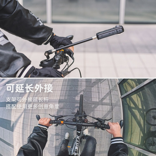 SUREWO单车碗组盖骑行居中支架适用影石insta360 one x5 x4 x3 x2自行车公路车固定隐形延长拍摄配件 - 图3