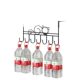 Door rear hook without hole punching door hanging clothes hanger wall hanging bedroom wall hanging clothes hat storage rack