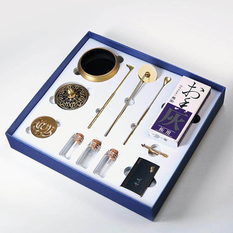 香道套装黄铜打香篆工具礼盒模具用品用具香炉香拓香具香印香勺,淘宝优惠券,粉丝福利购,淘宝优惠卷