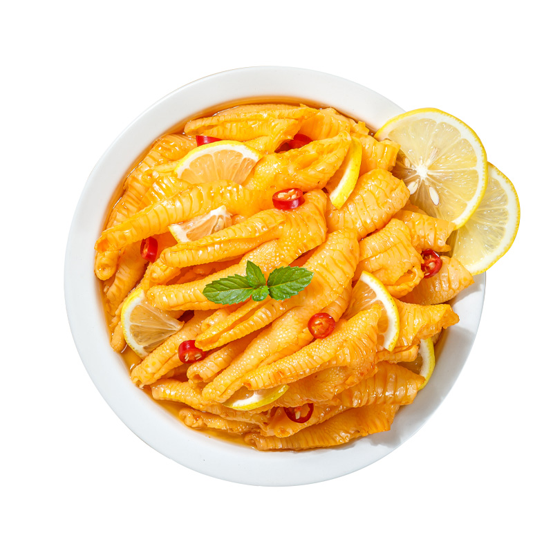 无骨鸡爪柠檬酸辣罐装网红脱骨凤爪 炭食光食品鸡肉零食