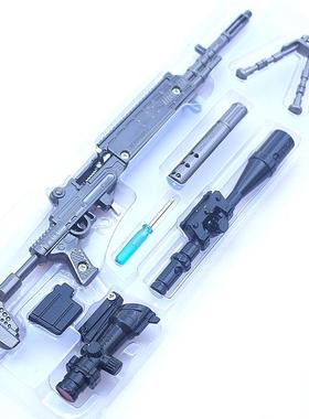绝地大逃杀武器吃鸡MK14 98K M24 AKM影袭模型合金兵器30厘米