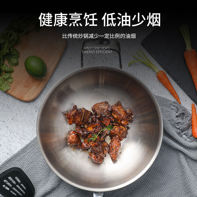 德国wmf不锈钢多功能不粘锅家用 wmfoutlet店炒锅