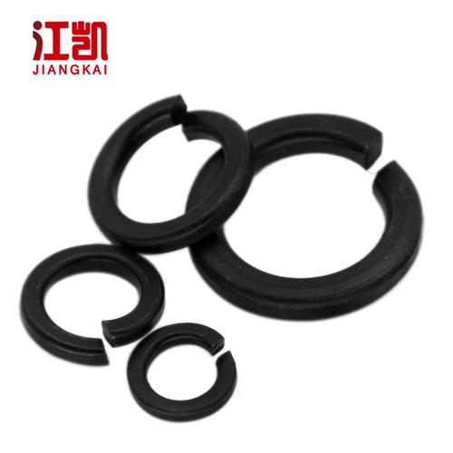 8.8级10.9级12.9级发黑高强度开口弹垫弹簧垫圈垫片M6M8M10M12M20 - 图0
