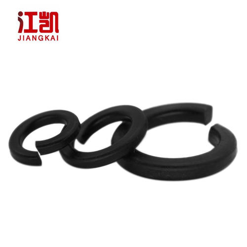 8.8级10.9级12.9级发黑高强度开口弹垫弹簧垫圈垫片M6M8M10M12M20 - 图1