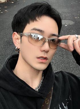 未来感骑行户外日夜两用男太阳眼镜女太阳眼镜运动欧美登山防风跑