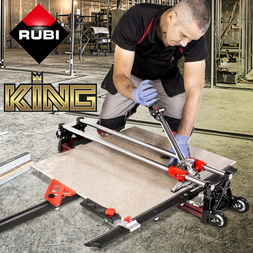 瑞比RUBI新款KING原厂高精度瓷砖切割机推刀手动地砖1米8大板拉刀 - 图1