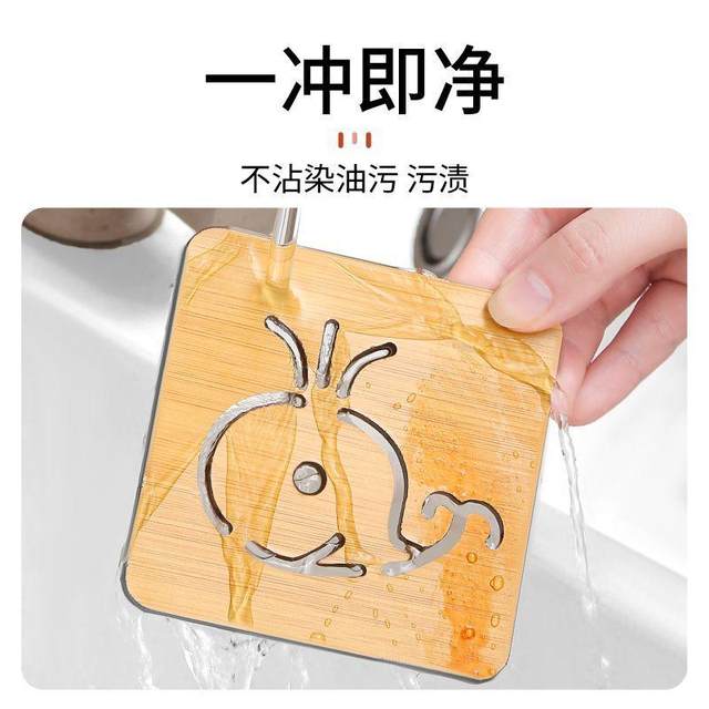 Desktop dining table heat insulation pad anti-scalding and high temperature resistance wood cartoon cute non-slip kitchen placing plates household table pad