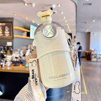 316 stainless steel insulated cup new large capacity water glass Sport portable high face value straw cup