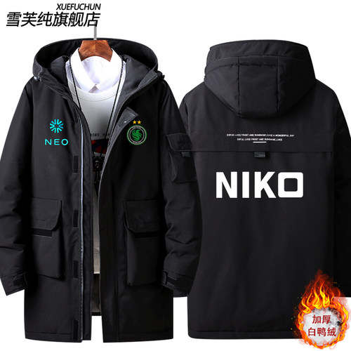 2025Falcons猎鹰战队cs2队服csgo周边niko同款羽绒服外套男女衣服 - 图3