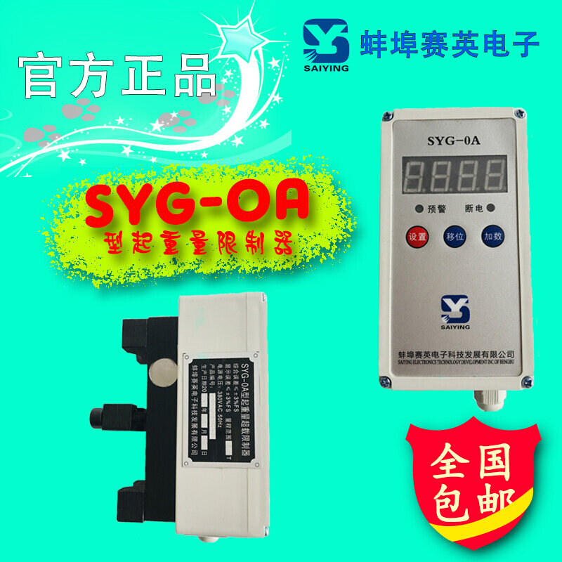 起重量限制器蚌埠赛英SYG-OA高精度单梁钢丝绳电动葫芦超载限载器 - 图2