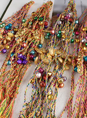 儿童端午节五彩绳手工编织手链