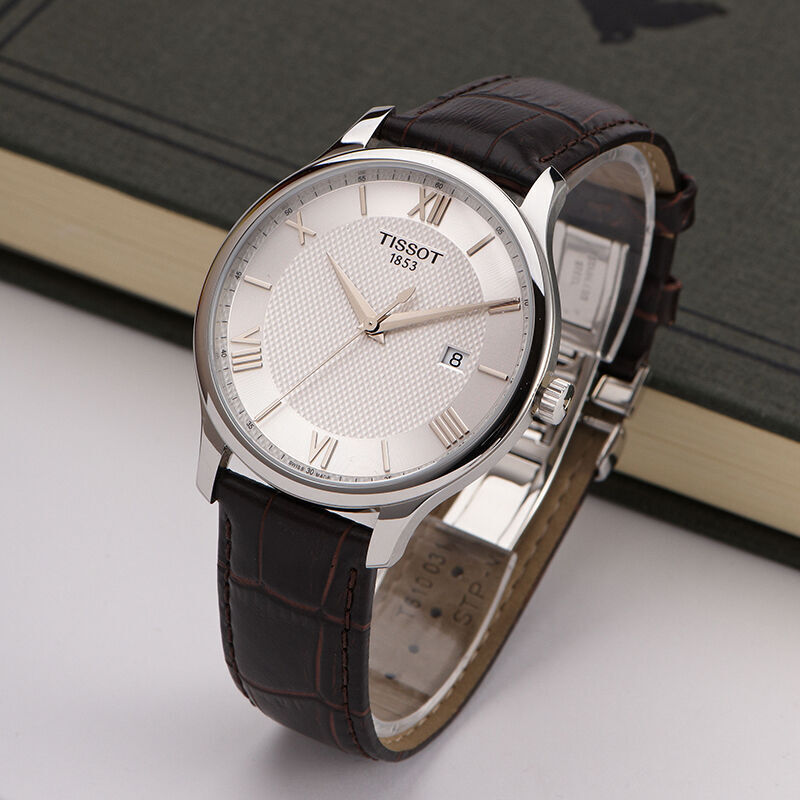 天梭 Tissot T-Classic系列石英机芯 男表 T063.610.16.038.00