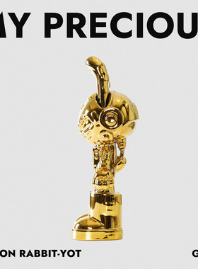 桌面摆件雕塑贵贵的礼物陶瓷潮流