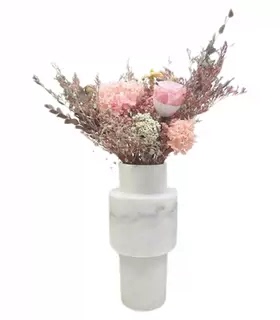 现代轻奢创意黄洞石花瓶花器