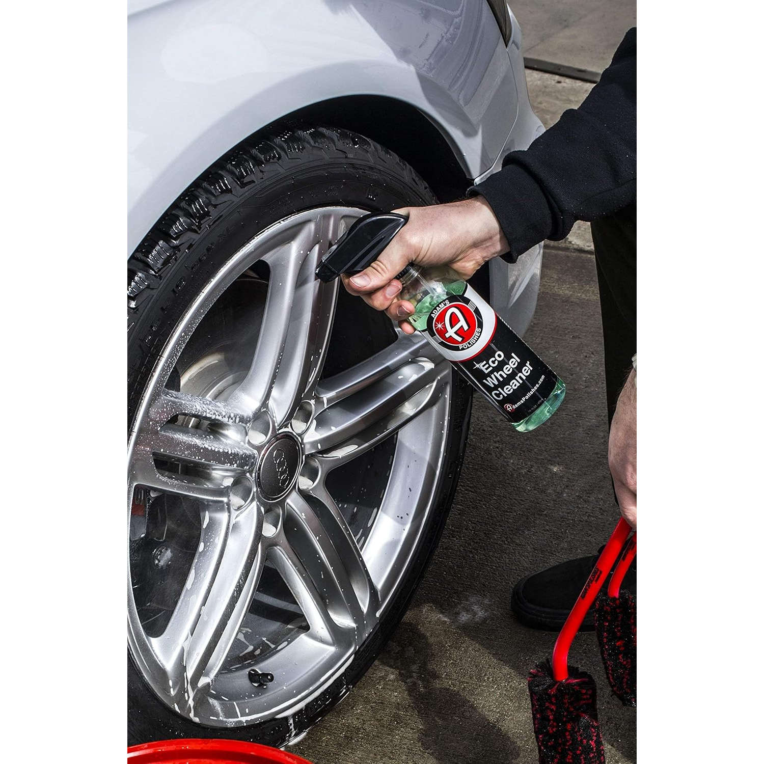 阿达姆斯安全轮毂清洁剂Eco Wheel Cleaner 轮毂去污通用安全 - 图0