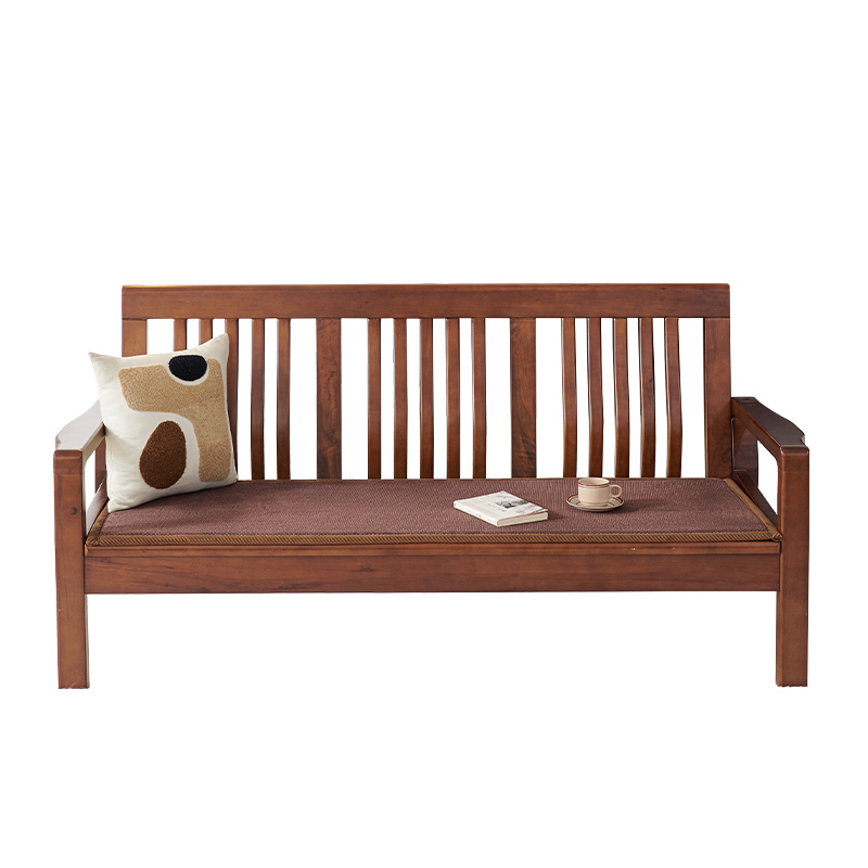 灯芯绒四季通用实木红木沙发垫防滑耐脏办公室沙发座垫定制飘窗垫 - 图3