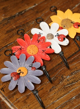 太阳花小雏菊树脂挂钩