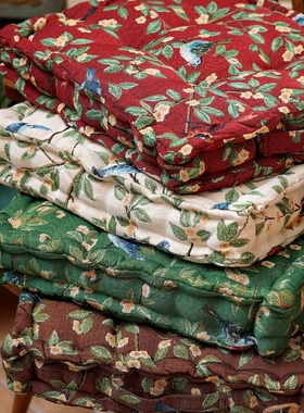 坐地垫蒲团布艺打坐餐椅飘窗垫