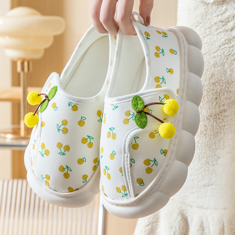 月子鞋秋冬款室内家用厚底防滑孕妇包跟保暖棉拖鞋女冬季居家拖鞋,淘宝优惠券,粉丝福利购,淘宝优惠卷