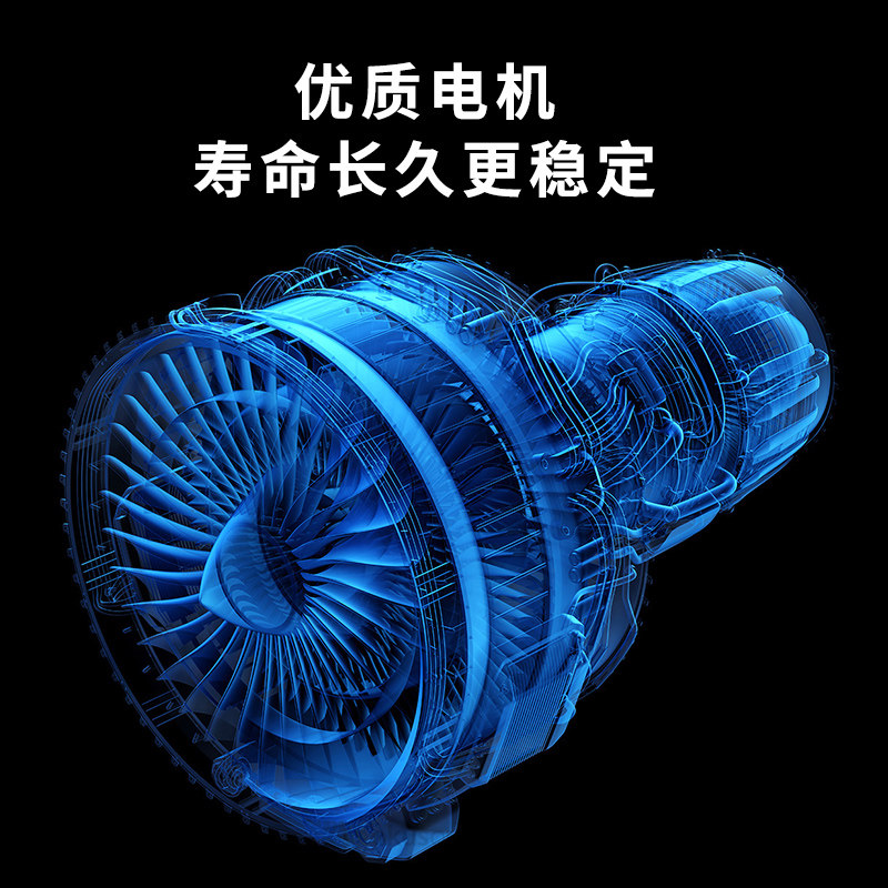 长虹空气循环轻音家用落地扇立体扇 长虹朗森空气循环扇