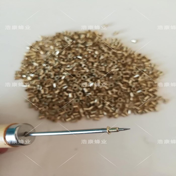 铜眼养蜂框穿丝孔专用铜眼蜂础配件巢箱铁丝100g蜜.蜂工具大全