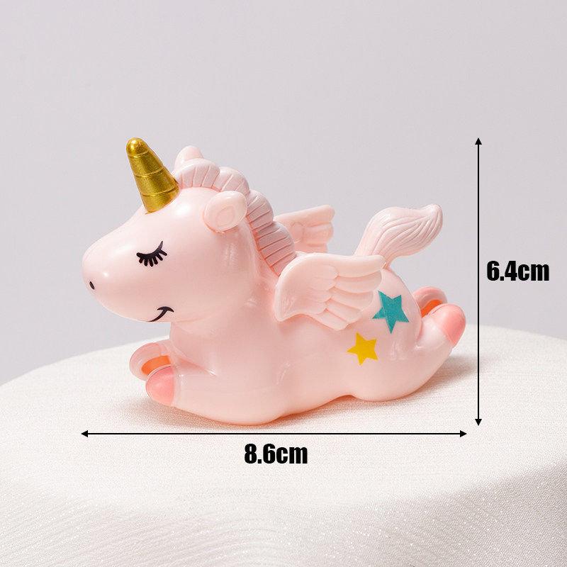 网红独角兽蛋糕装饰摆件塑料小飞马粉色摇摇马儿童节生日烘焙插件,淘宝优惠券,粉丝福利购,淘宝优惠卷