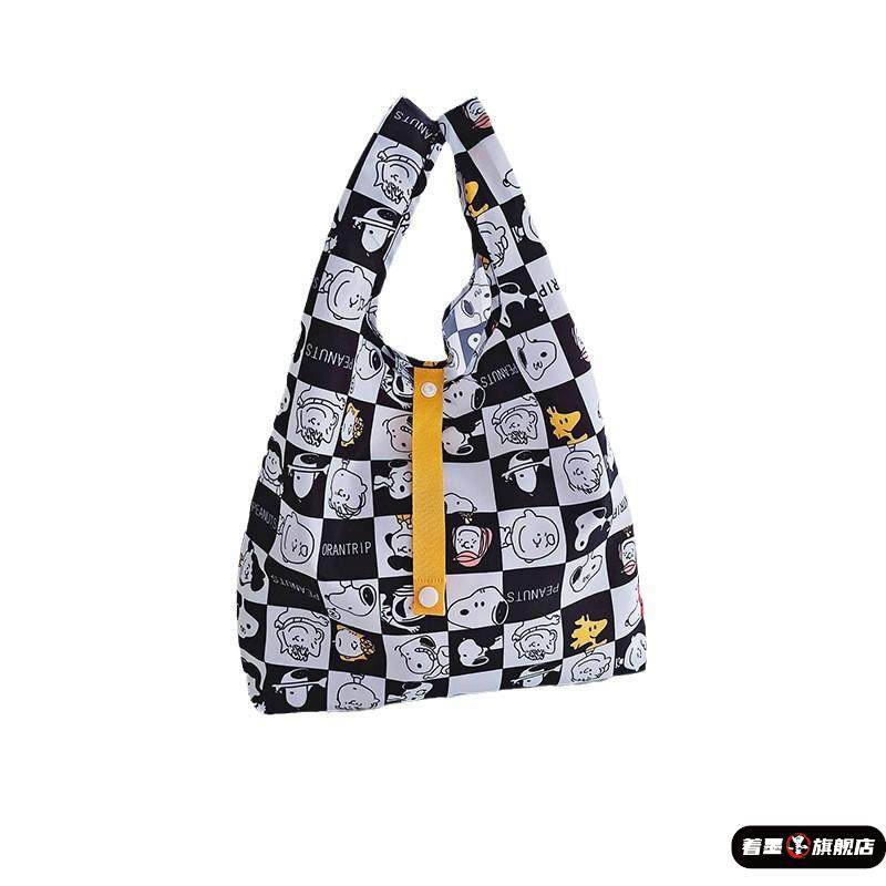 卡通可爱折叠环保购物袋饭盒包便当手拎袋小号迷你轻便易携带学生,淘宝优惠券,粉丝福利购,淘宝优惠卷