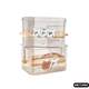 Household liftable tissue box living room cardboard box napkin storage box ins transparent bamboo board toilet paper