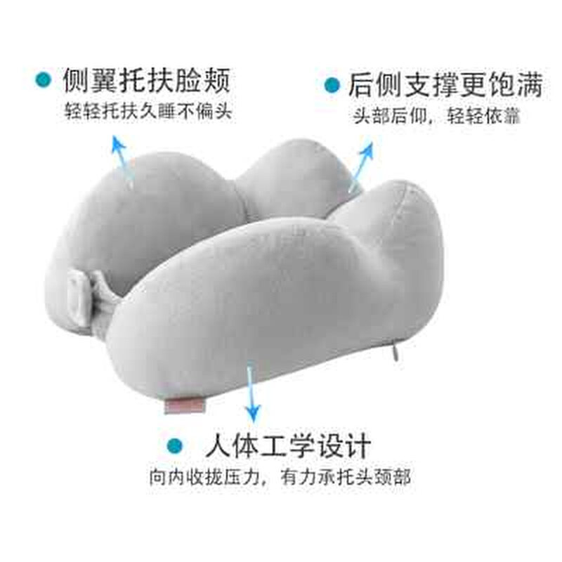 u型枕办公e室午睡枕可携式旅行枕学生趴睡枕午睡神器连帽子u形护,淘宝优惠券,粉丝福利购,淘宝优惠卷