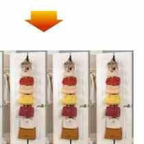 2Pcs New Hat Clothes Organizer Hanging Cap Rack Händag Hold