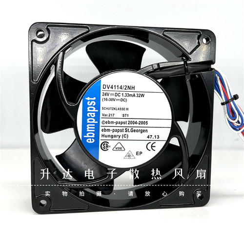 ebmpapst原装DV4114/2NH 24V 1.33A32W Kuka库卡风机C4控制柜风扇 - 图1